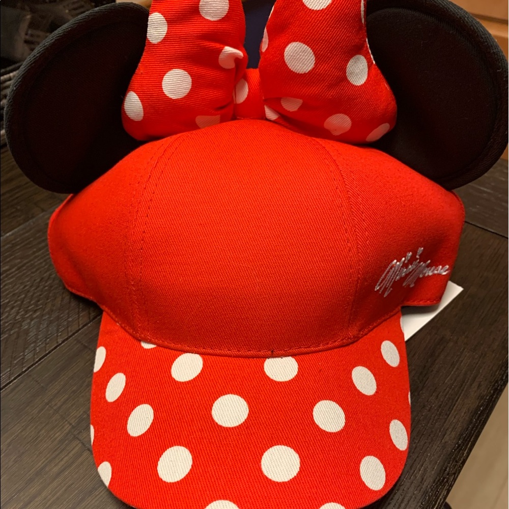 Disney Parks Minnie Mouse Baseball Cap